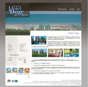 Il nuovo sito dell' Hotel Doge di Alba Adriatica